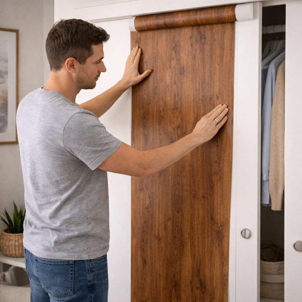 DecoWood™ 10M x 60CM - Renueva tu espacio espacio en 2 minutos sin maestros ni gastos exagerados