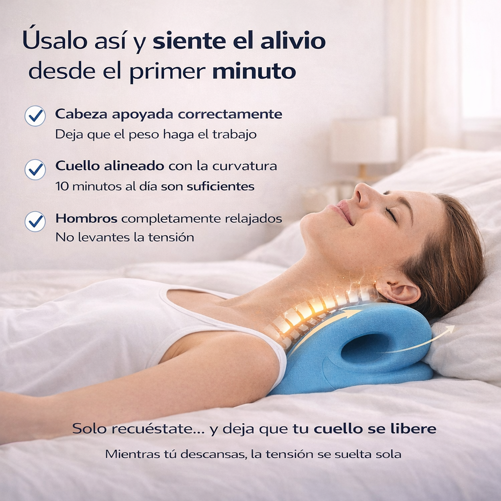 FreeNeck™ - Elimina la rigidez y el peso en tu cuello y espalda desde el primer uso