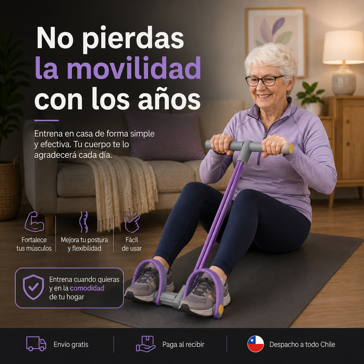 Bandas Elasticas Resistencia Con Pedal