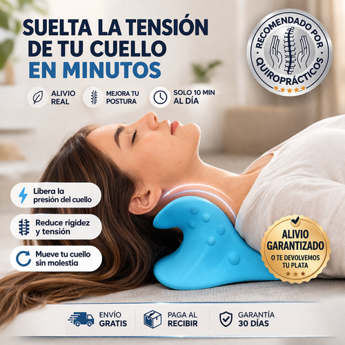 FreeNeck™ - Elimina la rigidez y el peso en tu cuello y espalda desde el primer uso