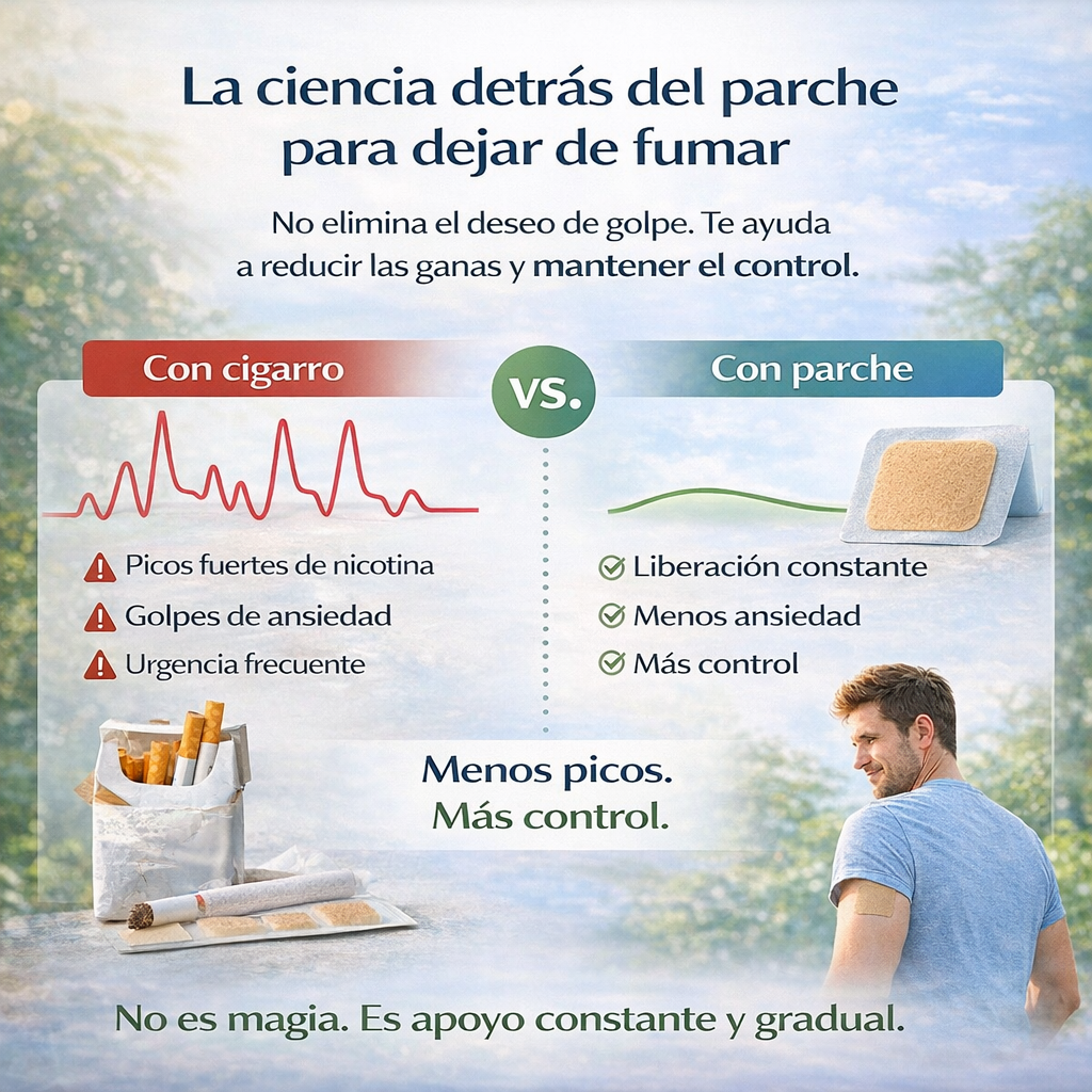 CalmaPatch™ - Un apoyo para cuando la fuerza de voluntad no es suficiente