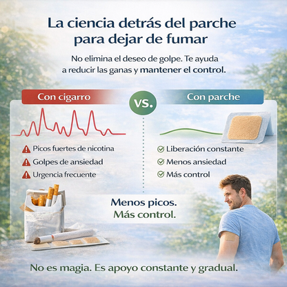 CalmaPatch™ - Un apoyo para cuando la fuerza de voluntad no es suficiente