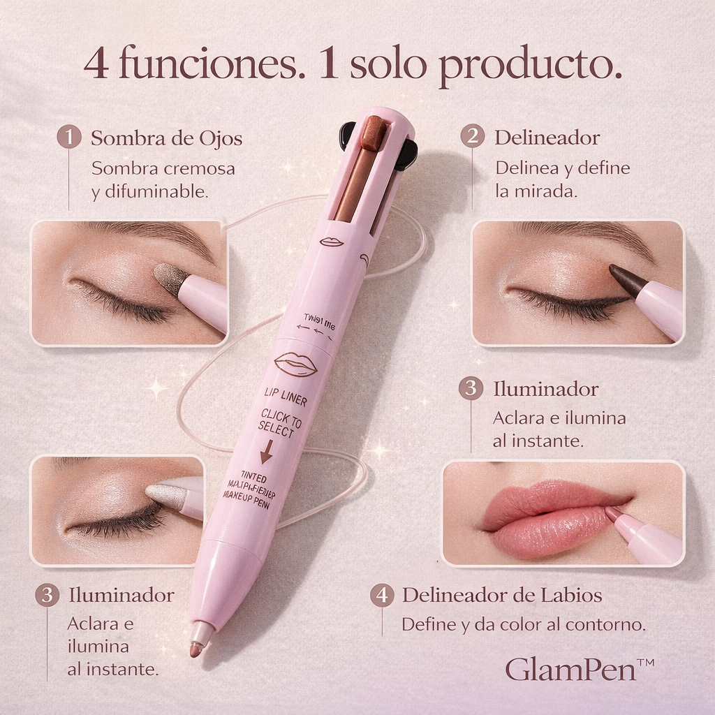 GlamPen™ 4 en 1 - Realza tu belleza en menos de 5 minutos