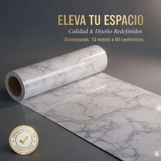 MarmoCover™ 10M x 60CM - Renueva tu espacio en 2 minutos sin maestros ni gastos exagerados