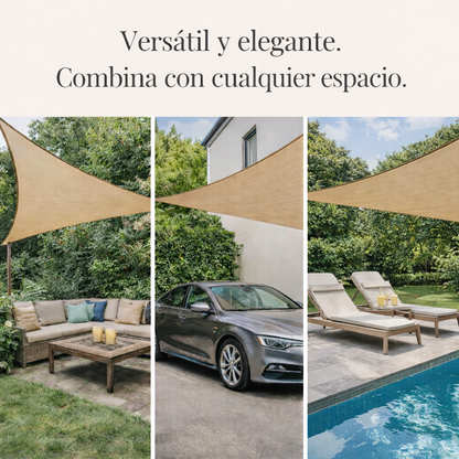 SombraVela™ - Sombra real para tu patio lista en minutos