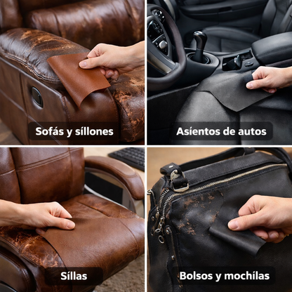 RenovaCuero™ 50cm x 150cm - Devuélvele la vida a tus muebles en minutos