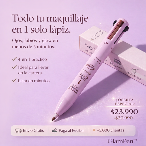 GlamPen™ 4 en 1 - Realza tu belleza en menos de 5 minutos