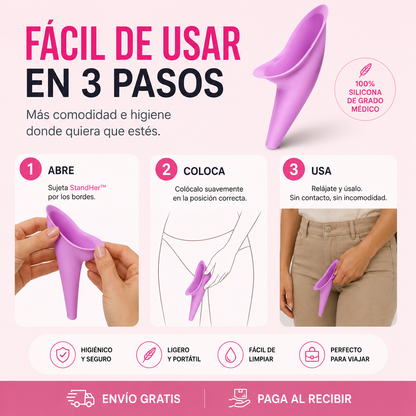 StandHer™ - Una forma más cómoda e higiénica de usar baños compartidos