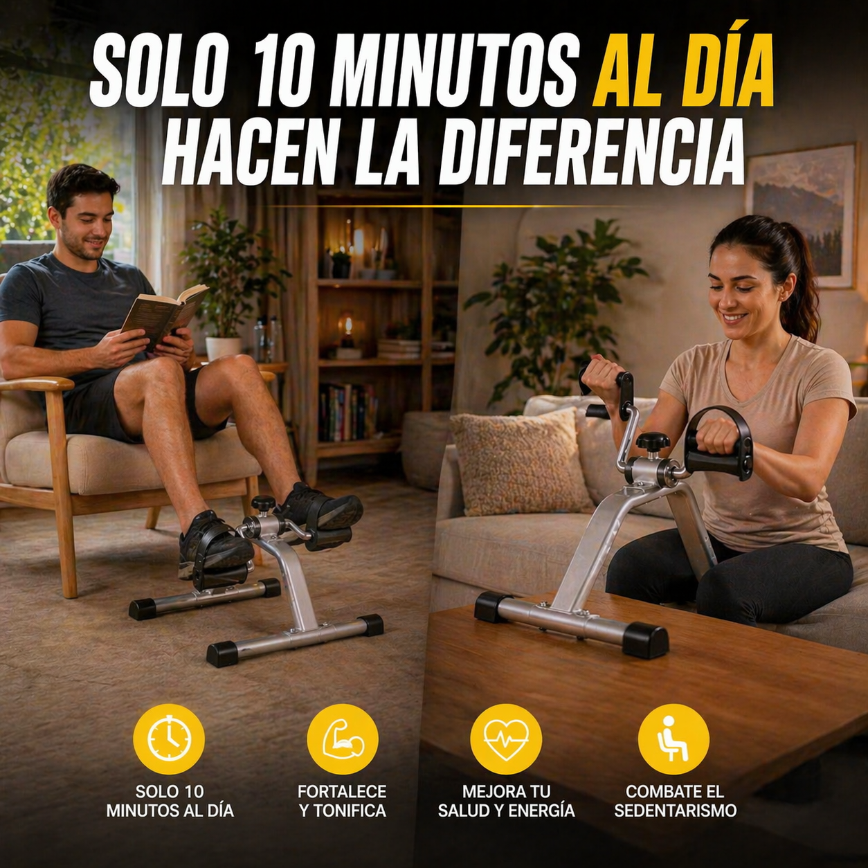 PedalMove™ - Activa tu cuerpo en solo 10 minutos al día, sin dejar tu escritorio ni cambiar tu rutina.