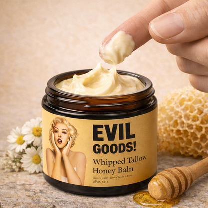 EVILGOODS™ | Bálsamo de sebo de res y miel que calma acné e irritación desde la raíz en 30 días