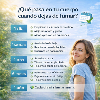 CalmaPatch™ - Un apoyo para cuando la fuerza de voluntad no es suficiente