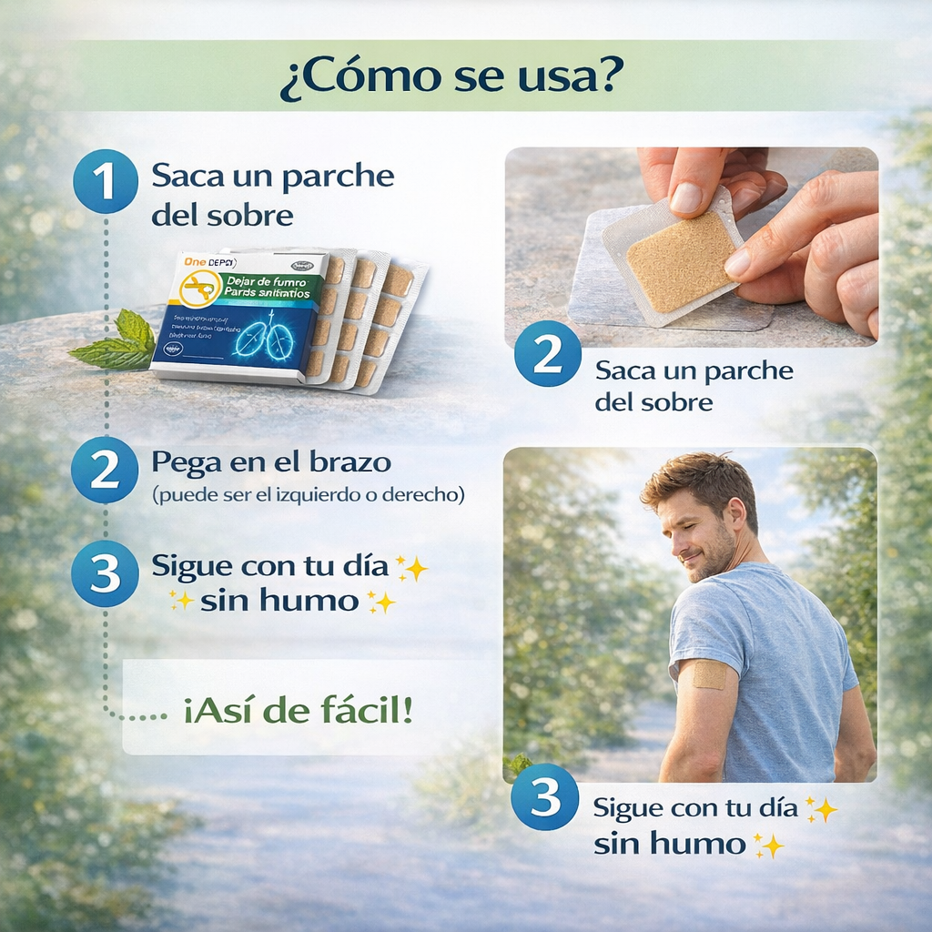 CalmaPatch™ - Un apoyo para cuando la fuerza de voluntad no es suficiente