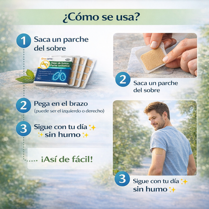 CalmaPatch™ - Un apoyo para cuando la fuerza de voluntad no es suficiente