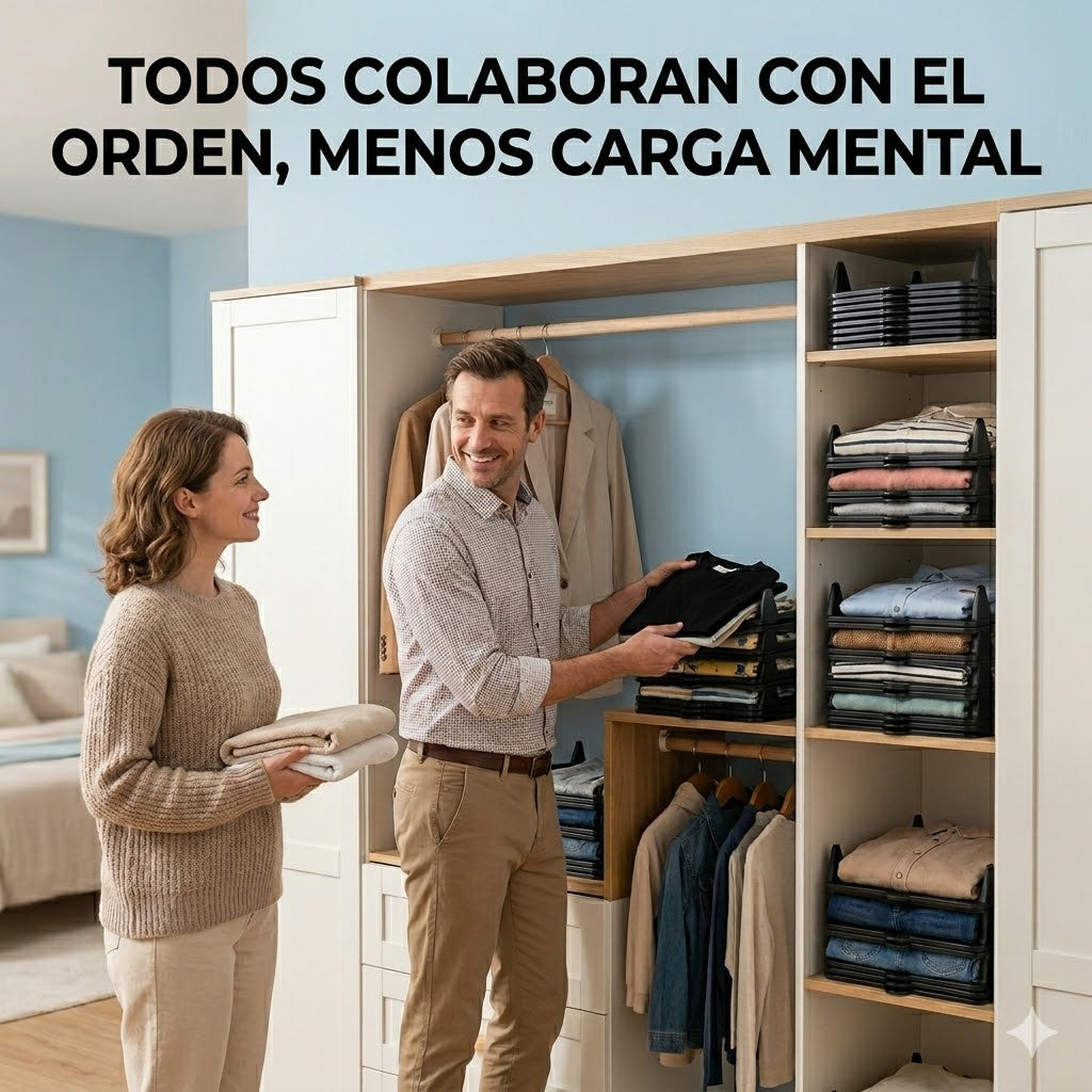 OrdenaPro™ 8 Organizadores - Haz que el orden de tu clóset dure todos los días