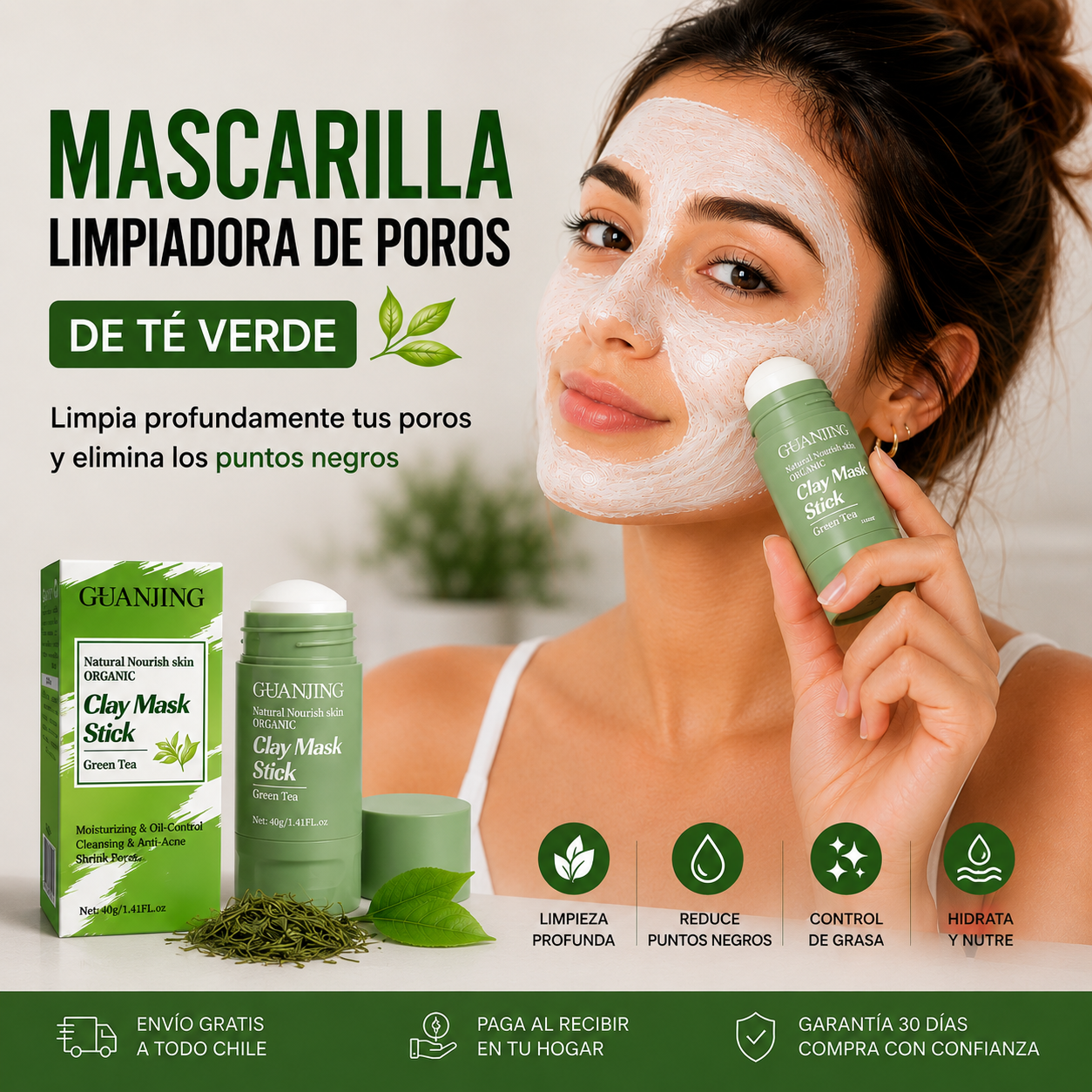 Despídete de los puntos negros y luce una piel más limpia y fresca