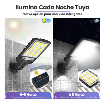 SolarGuard™ 2 focos - Protege lo que más importa mientras ahorras dinero cada noche