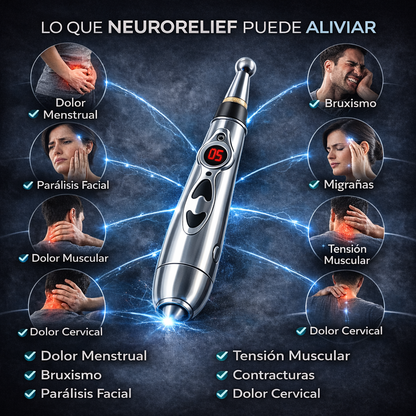 NeuroRelief™ - Alivio profundo para migrañas, bruxismo, estrés y tensión