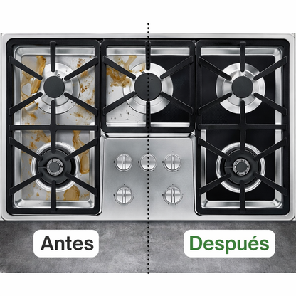 CleanSlide™ Pack de 4 - Olvídate de las salpicaduras de grasa y aceite en segundos