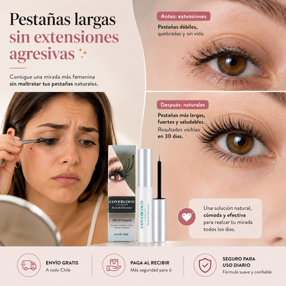CoverCoco™ - Pestañas más largas, tupidas y con más presencia naturalmente en 30 días