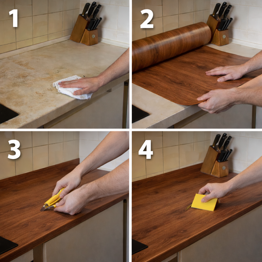 DecoWood™ 10M x 60CM - Renueva tu espacio espacio en 2 minutos sin maestros ni gastos exagerados