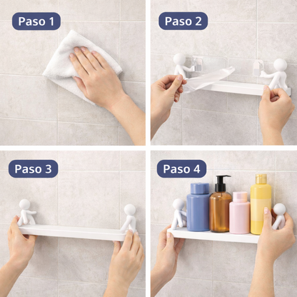 PegaFirme™ Pack 2 + 1 GRATIS - Paredes que se transforman en espacio útil en segundos