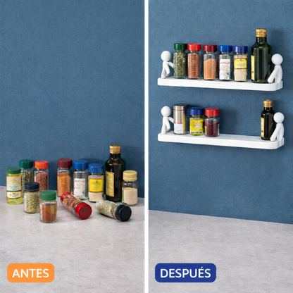 PegaFirme™ Pack 2 + 1 GRATIS - Paredes que se transforman en espacio útil en segundos