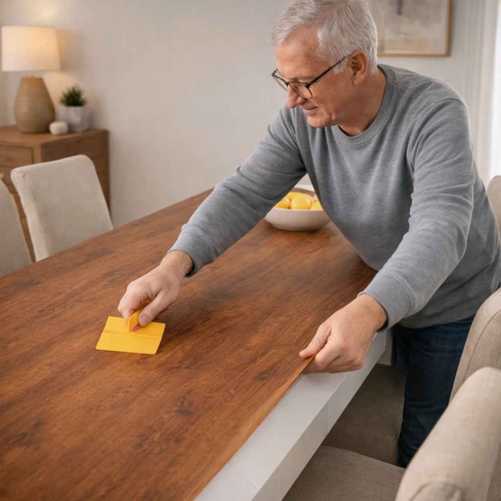 DecoWood™ 10M x 60CM - Renueva tu espacio espacio en 2 minutos sin maestros ni gastos exagerados