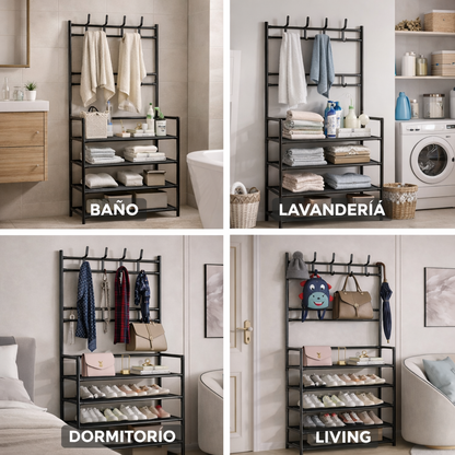 UrbanCloset™ 2 en 1 - Trae orden y funcionalidad a tu hogar con un simple armado