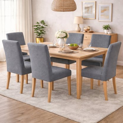 SeatCover™ Pack 6 Fundas - Renueva tu comedor en minutos, sin cambiarlo