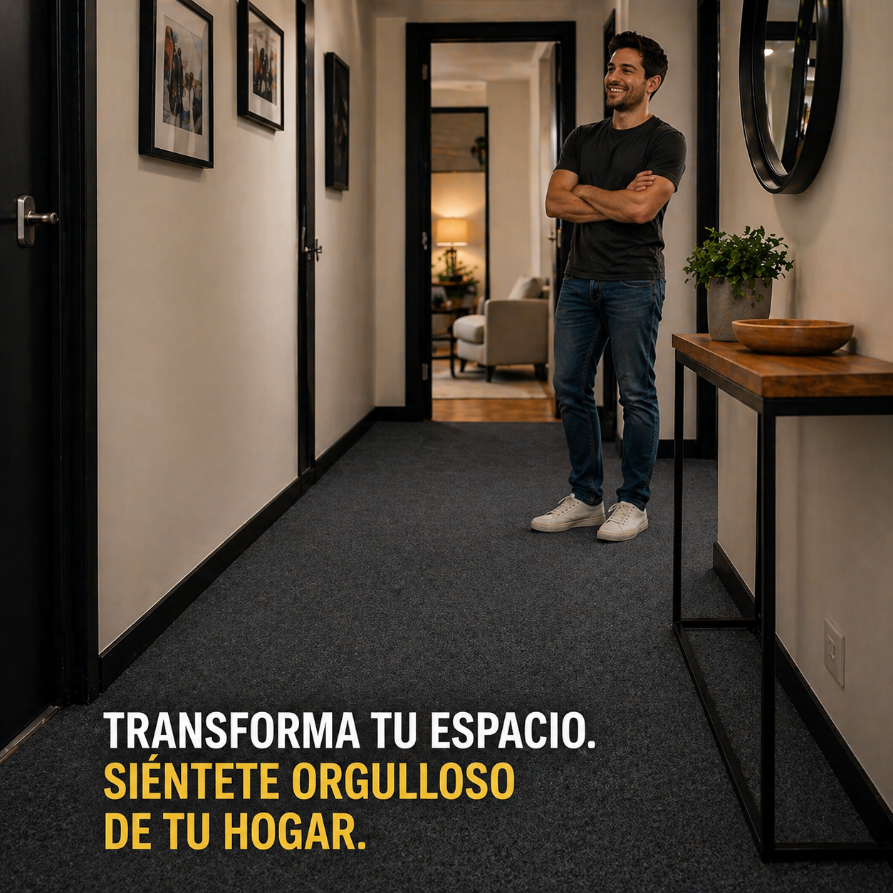 CozyCarpet™ – Pack de 5 Alfombras Autoadhesivas 60x60 cm