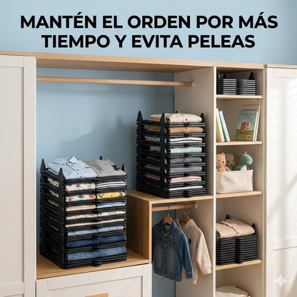 OrdenaPro™ 8 Organizadores - Haz que el orden de tu clóset dure todos los días