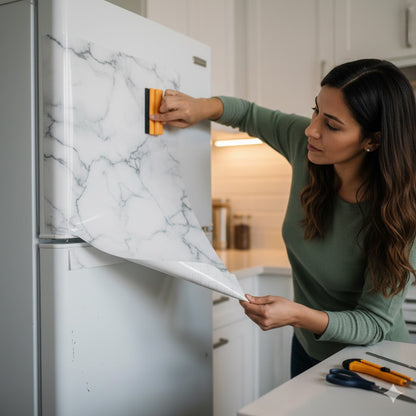 MarmoCover™ 6M x 60CM - Renueva tu espacio en 2 minutos sin maestros ni gastos exagerados